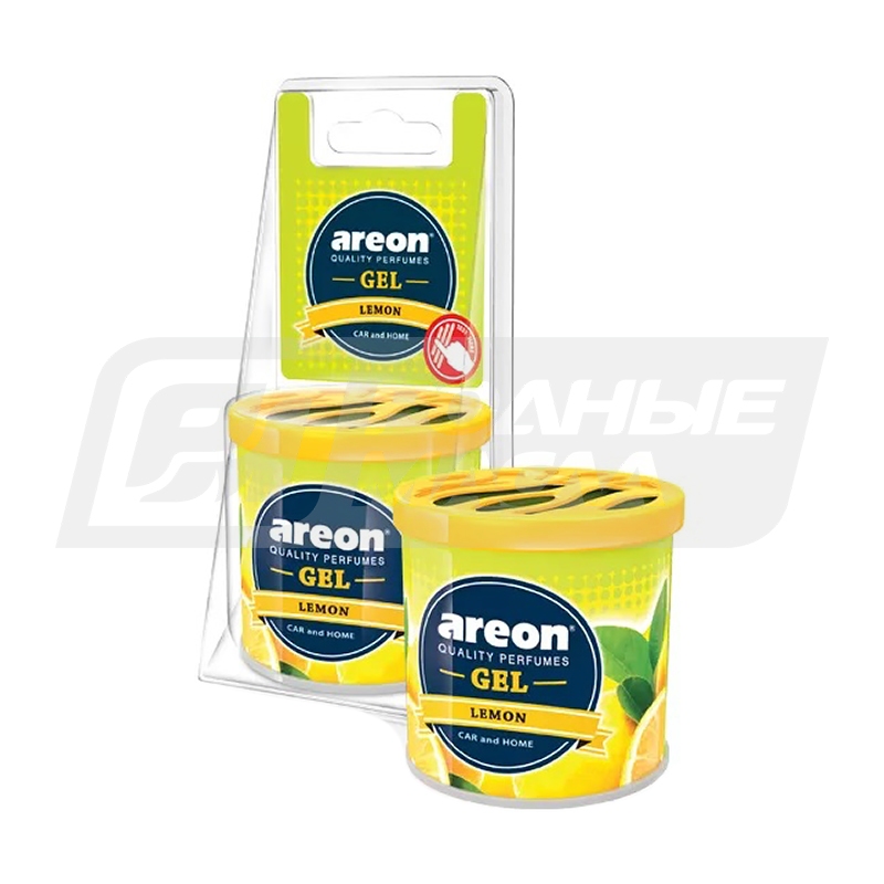AREON Gel Can Blister Lemon (Лимон), 35гр GCB03