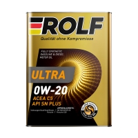 ROLF Ultra 0W20 C5 SN Plus, 4л 322940